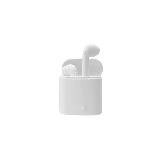 I7s TWS Wireless Bluetooth Earphones - White | In-Ear Headphones