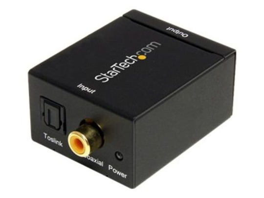 StarTech SPDIF Digital Coaxial or Toslink to Stereo RCA Audio Converter