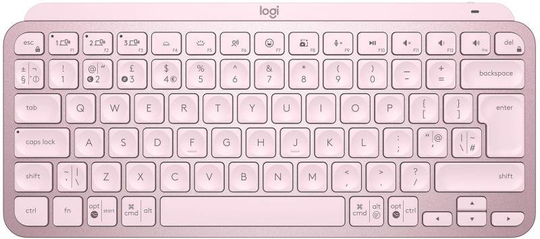 Logitech MX Keys Mini Wireless Keyboard, Rose