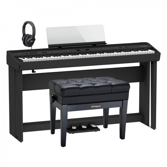 Roland FP-90X Home Piano Premium Bundle Black