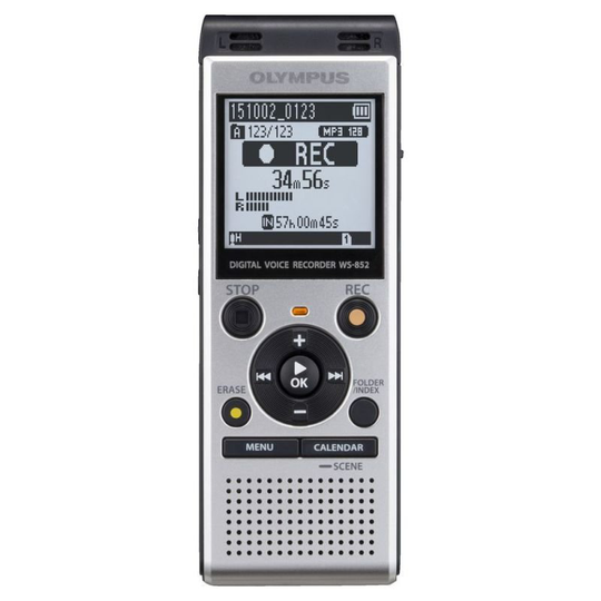 Olympus WS-852 Digital Voice Recorder Silver V415121SE000