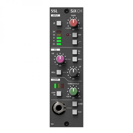SSL SiX 500 Series Channel Strip