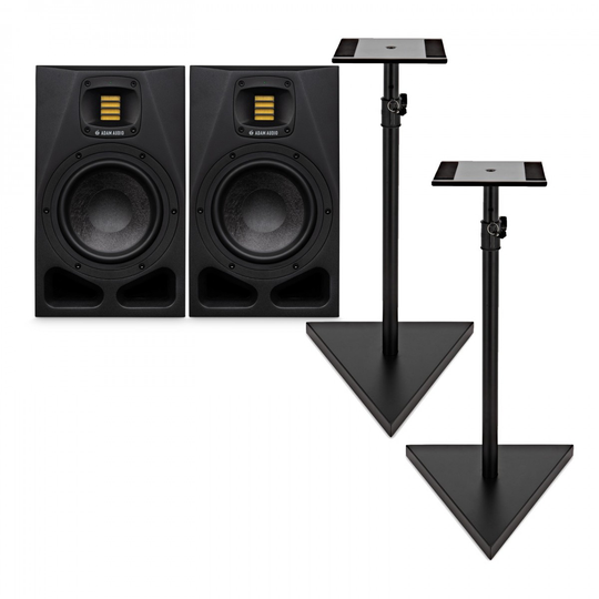 ADAM Audio A7V Active Studio Monitors Includes Stands