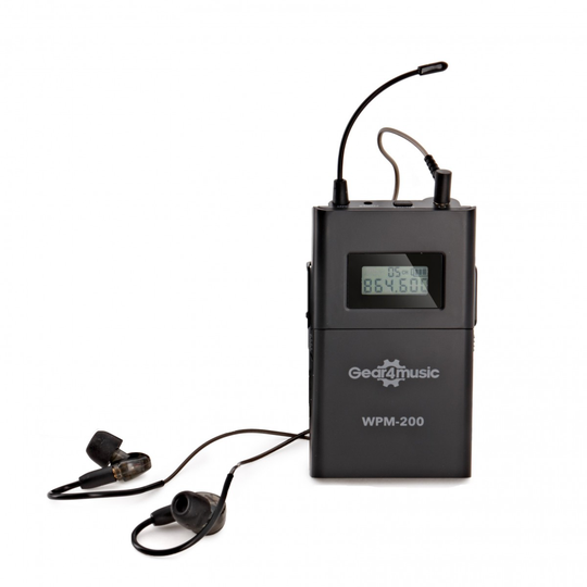 Wireless In Ear Monitor Bodypack Receiver by Gear4music