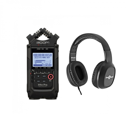 Zoom H4n Pro Recording Bundle Black