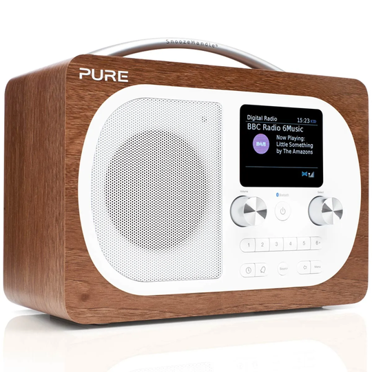 Pure Evoke H4 Dab+ Radio - Walnut
