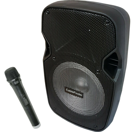 Bluetooth Karaoke Speaker & LED Disco Light System Party Music Portable PA Kit