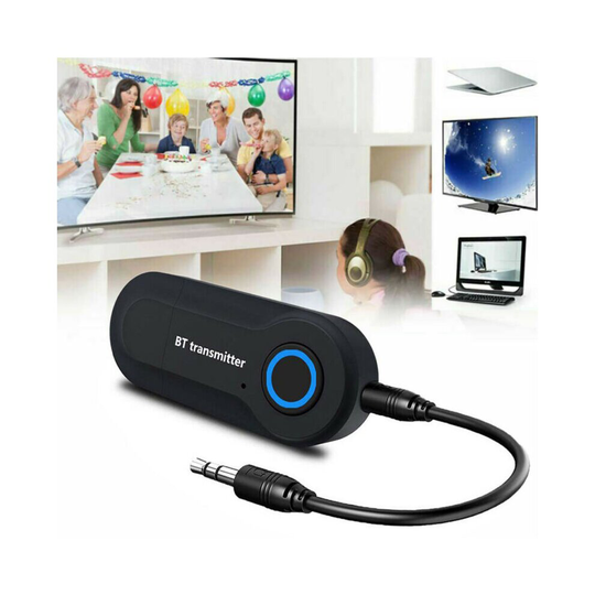 Bluetooth Wireless Audio Transmitter Adapter Stereo Sender TV Speaker USB Dongle
