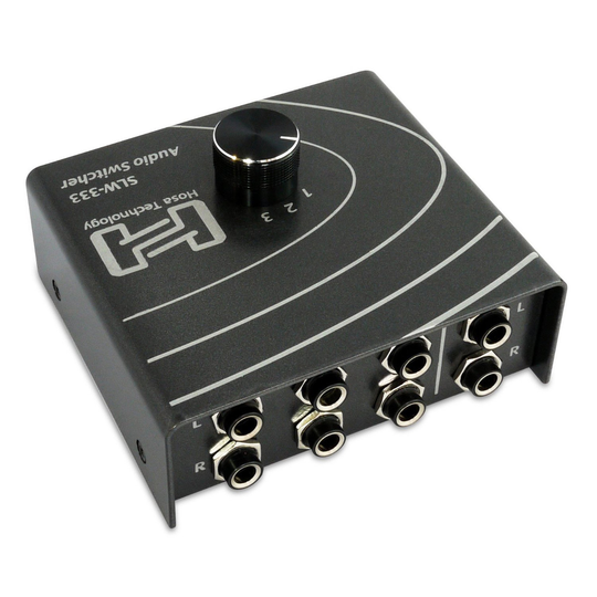 Hosa 1/4 In TRS to 3 x 1/4 In TRS Audio Switcher