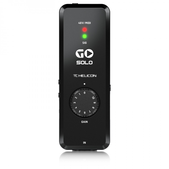 TC Helicon GO SOLO Audio/MIDI Interface