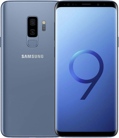 SIM Free Refurbished Samsung S9+ 128GB Mobile Phone - Blue