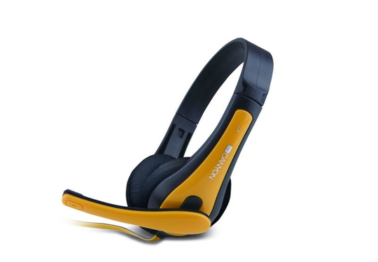 Canyon Black/Yellow Simple PC headset