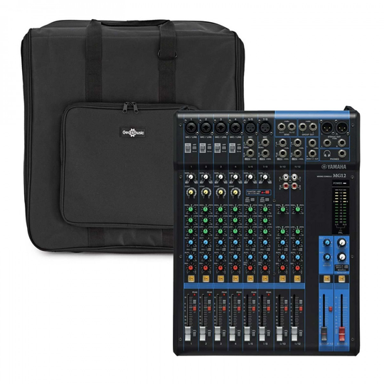 Yamaha MG12 Analog Mixer with Gear4music Bag
