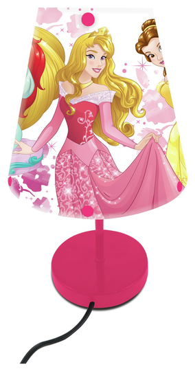 Disney Kids Princess Lamp - Pink