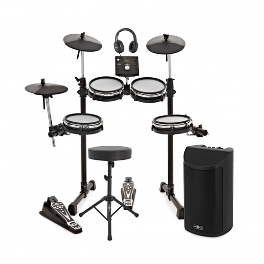 Digital Drums 400X Compact Mesh Electronic Drum Kit + Amp Pack