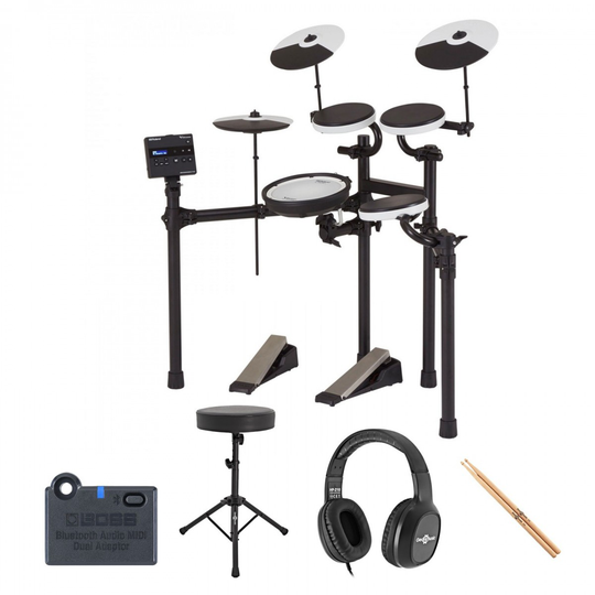 Roland TD-02KV V-Drums Electronic Drum Kit with Accessory Pack