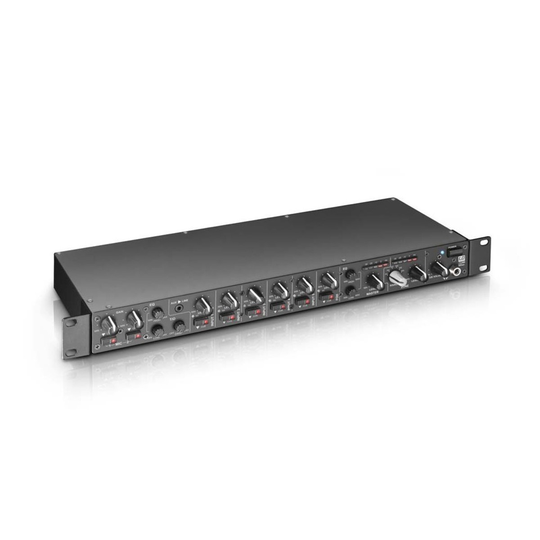 LD Systems ZONE622 2 Zone Rack Mixer