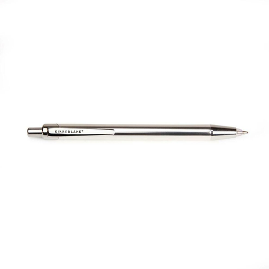 Kikkerland Novelty LED Light Tip Black Ink Ballpoint Flashlight Pen
