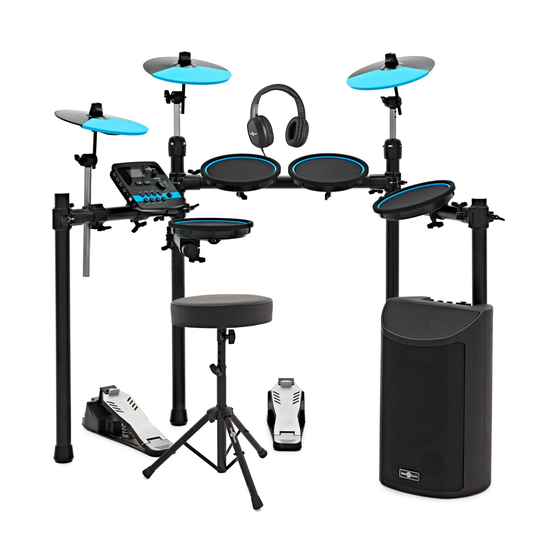 Digital Drums 500BL Electronic Drum Kit Amp Pack