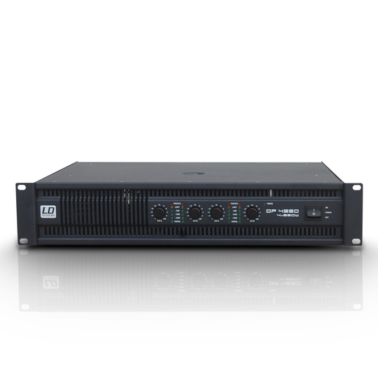 LD Systems Deep2 4950 4 x 810W PA Power Amplifier