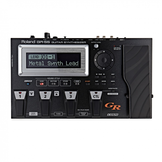 Roland GR55S-BK Guitar and Bass Synthesizer (No Pickup)