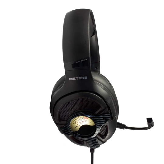 Meters Level Up Carbon Wired Gaming Headphones