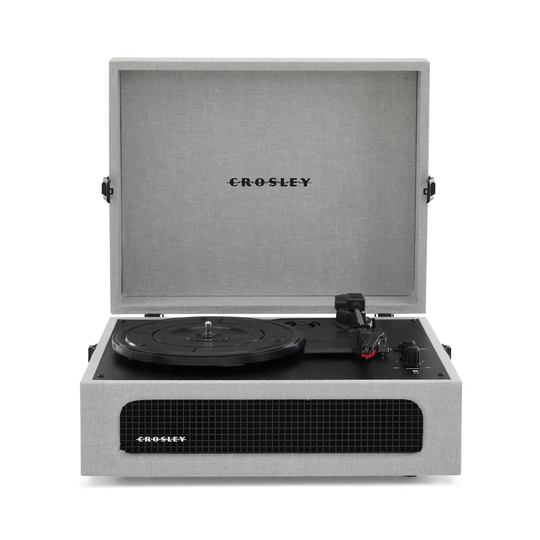 Crosley Voyager Grey 3 Speed Turntable With Rca Output