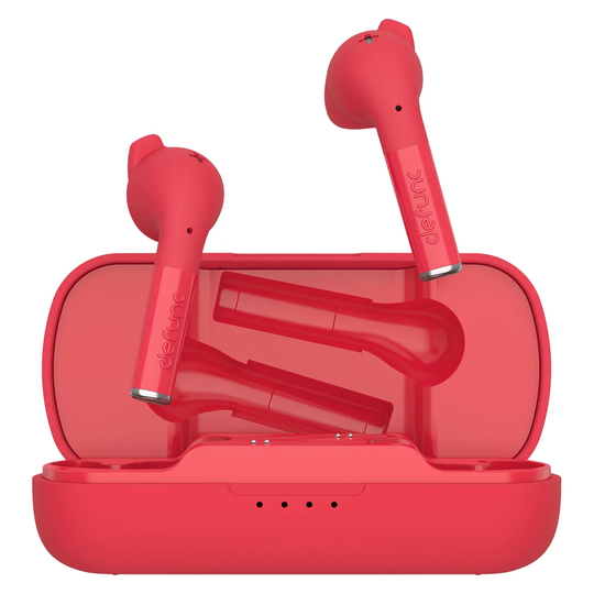 Defunc True Plus Wireless Earbuds - Red