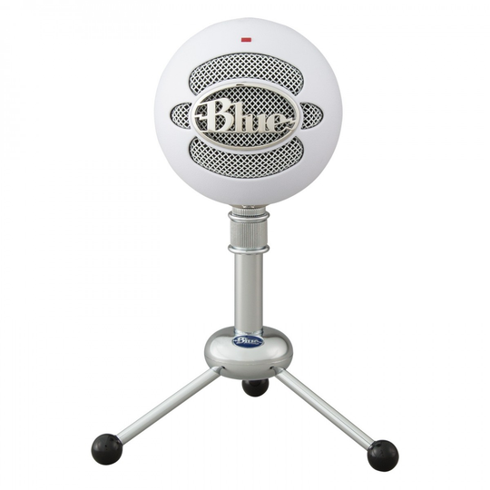 Blue Snowball USB Microphone White