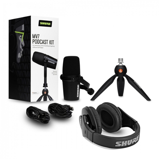 Shure MV7 Complete Podcast Kit