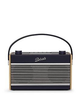 Roberts Ramblerbts Dab/Dab+/Fm Rds Bluetooth Stereo Portable Radio - Navy Blue