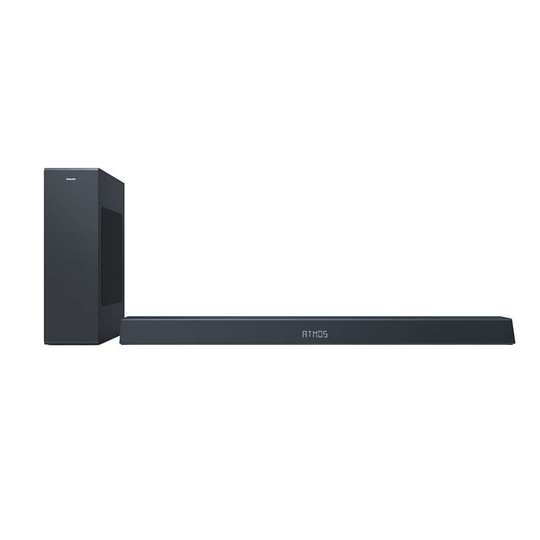 Philips TAB8405 Dolby Atmos Soundbar 2.1 with Wireless Subwoofer