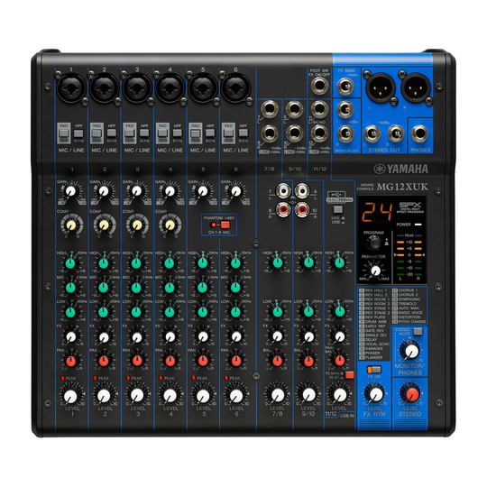 Yamaha MG12XUK Analog USB Mixer