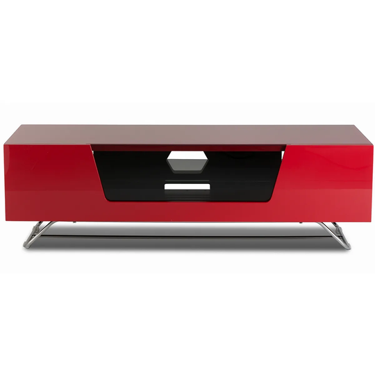 Alphason Chromium 2 1200 TV Stand - Red