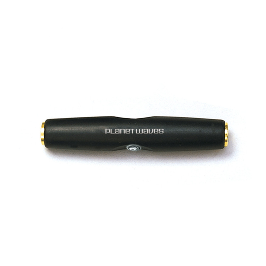 Planet Waves 1/4 Inch Female Stereo Adaptor