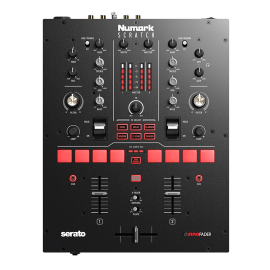 Numark Scratch 2-Channel Scratch Mixer for Serato DJ Pro