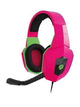 Stealth Gaming Headset For Xbox, Ps4/Ps5, Switch, Pc - Neon Edition - Pink &Amp; Green