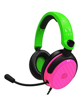 Stealth C6-100 Gaming Headset For Switch, Xbox, Ps4/Ps5, Pc - Neon Green/Pink
