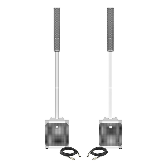 Electro-Voice Evolve 30M Column PA System White Pair