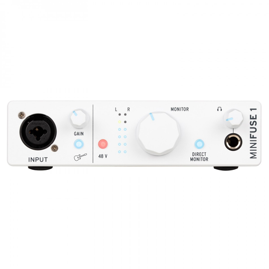 Arturia MiniFuse 1 USB Audio Interface White