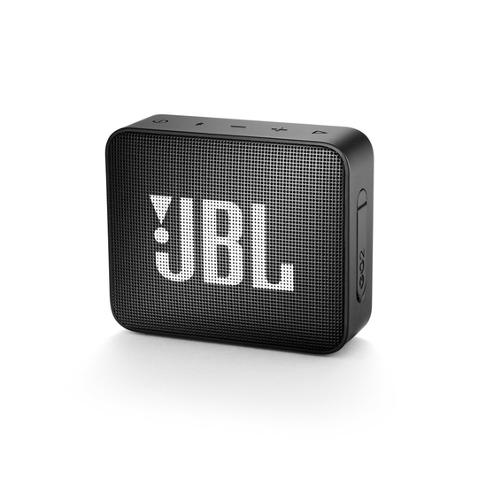 JBL GO 2 Portable Black Bluetooth Speaker | Wireless Waterproof Speaker