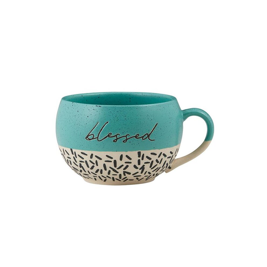 Creative Brands G2004 16 oz Gifts of Faith Stoneware Blessed Mug