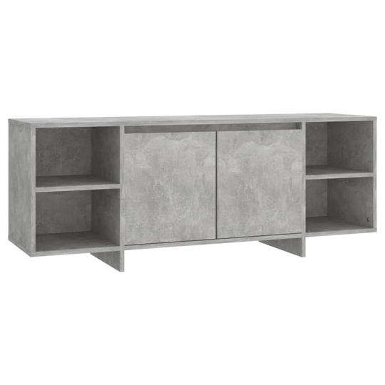 (concrete grey) vidaXL TV Cabinet Brown Oak Chipboard Living Room Stereo TV Stand Furniture