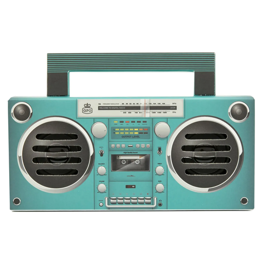 GPO BRONX Mini Portable Bluetooth Speaker - Aqua