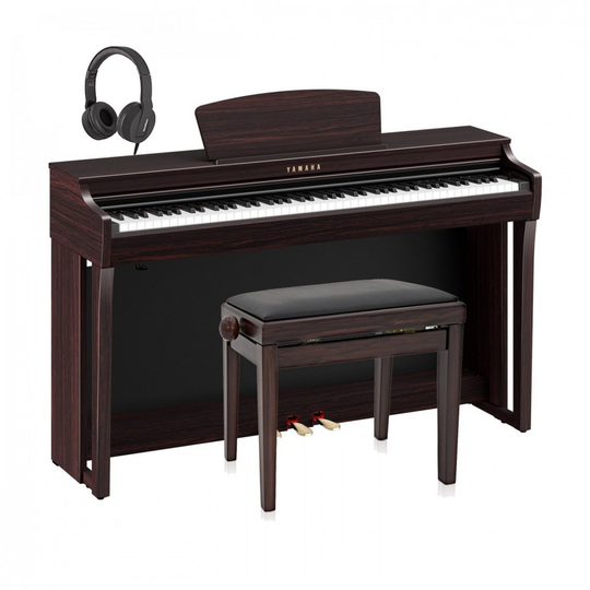 Yamaha CLP 725 Digital Piano Package Rosewood