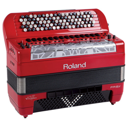 Roland FR-8XB V-Accordion Button-Type Red