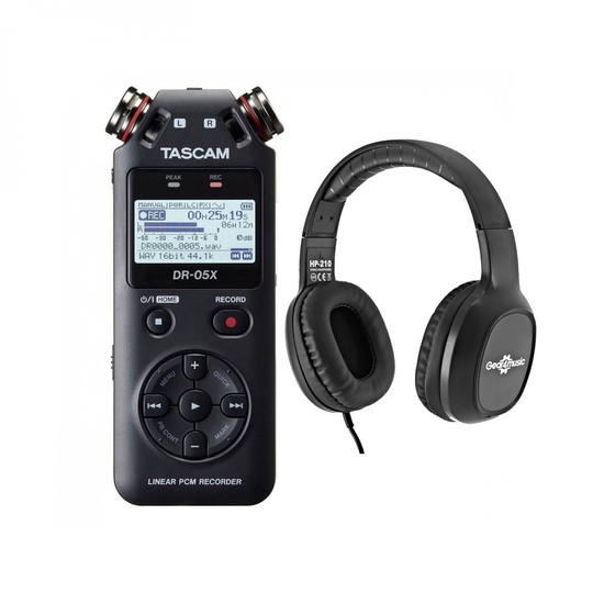 Tascam DR-05X Location Recording Bundle