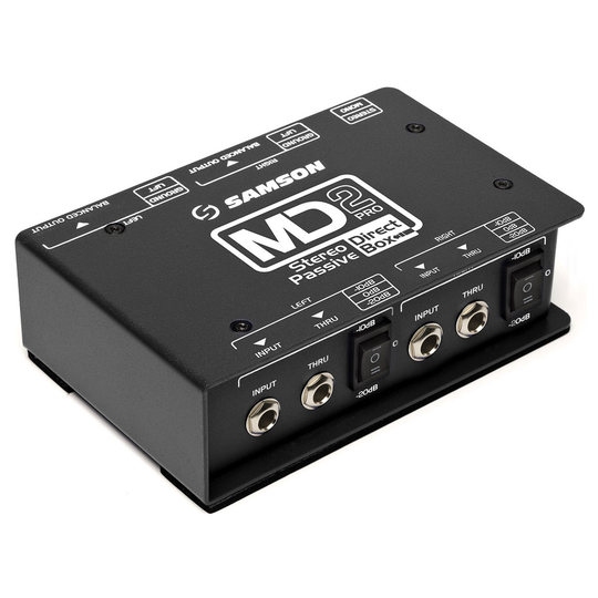 Samson S-Max MD2 Passive Stereo DI Box