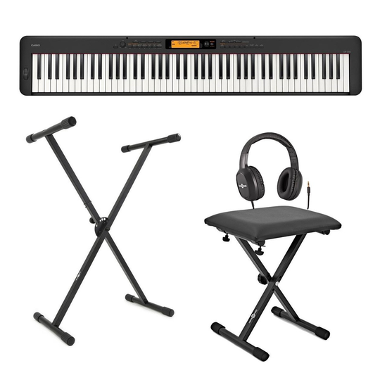Casio CDP S350 Digital Piano X Frame Package Black