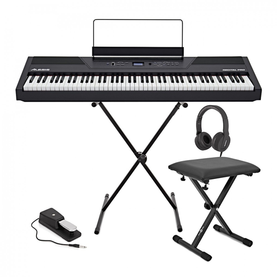 Alesis Recital Pro Piano Bundle